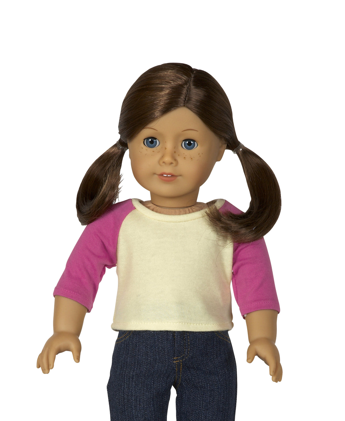Pink and Yellow T-Shirt | Fits Most 18" Girl Dolls | 18 Inch Doll Clothes