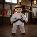 Karate Outfit | Fits Most 15" Baby Dolls | 15 Inch Doll Clothes
