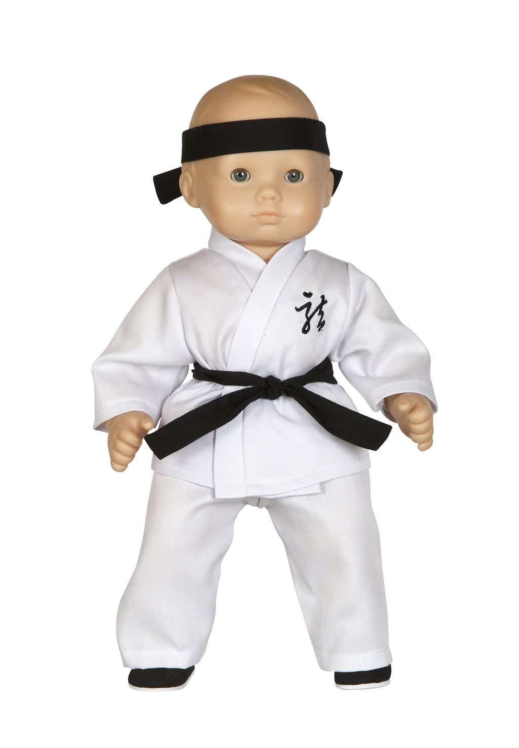 Karate Outfit | Fits Most 15" Baby Dolls | 15 Inch Doll Clothes