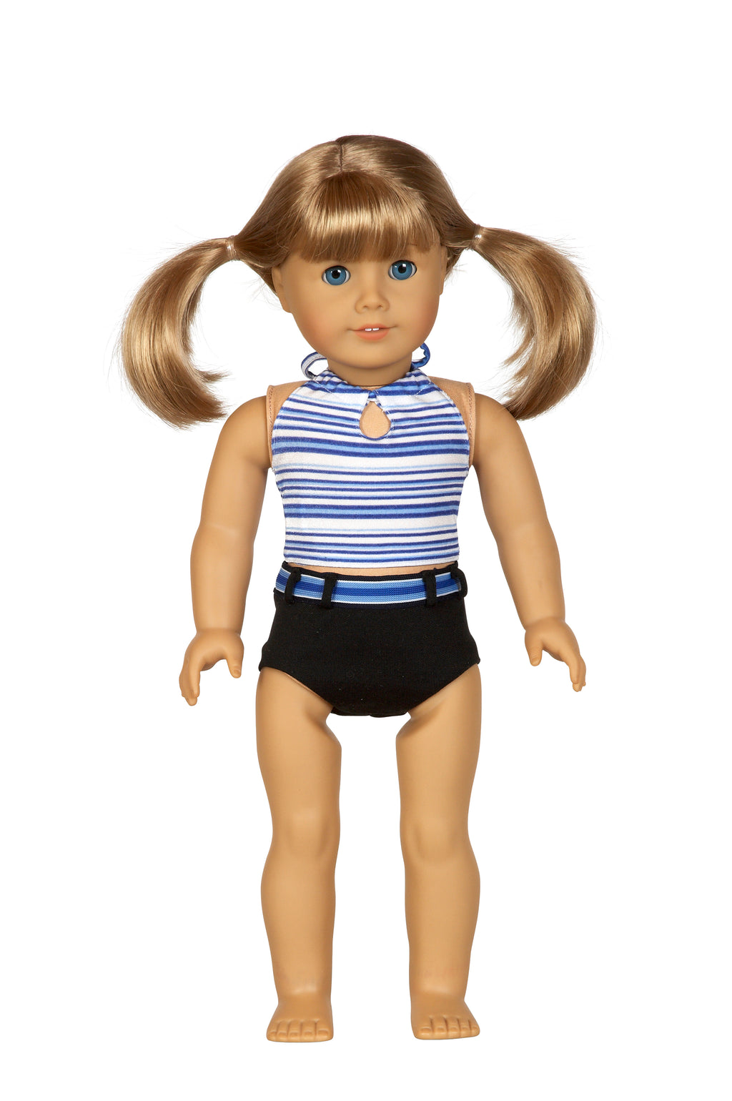 Halter Tankini Swimsuit | Fits Most 18" Girl Dolls | 18 Inch Doll Clothes