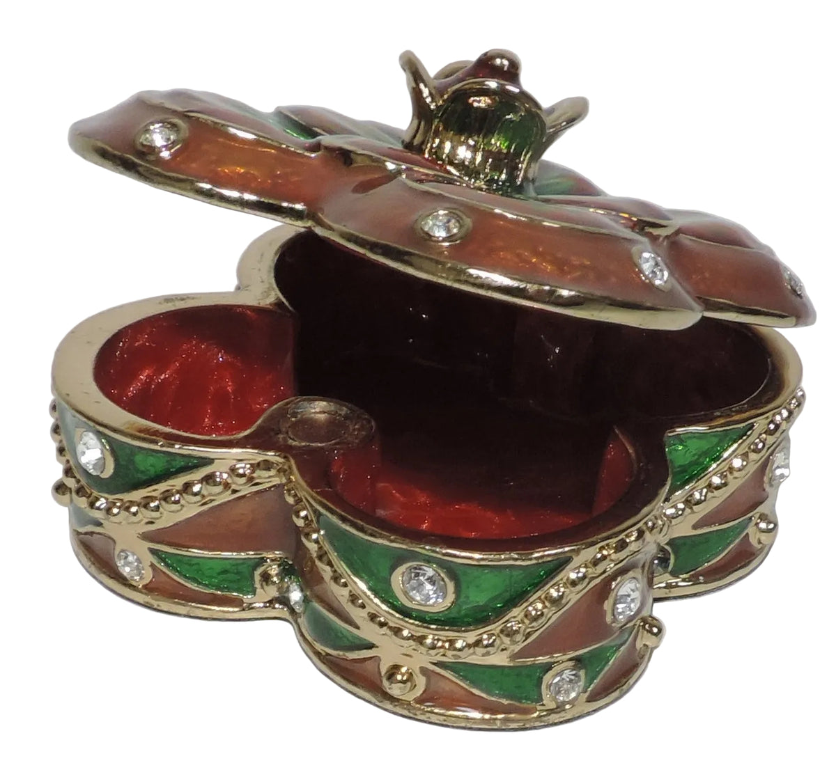 Cranberry Trinket Box