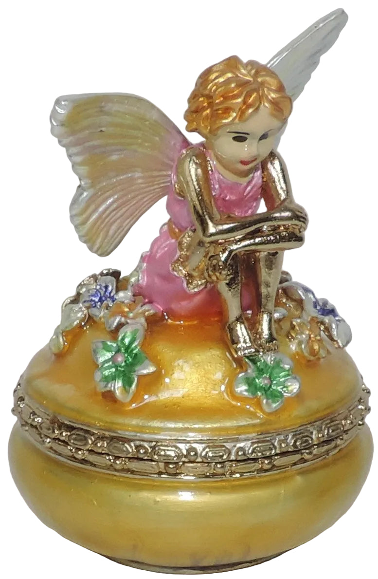Fairy Sitting on Trinket Box