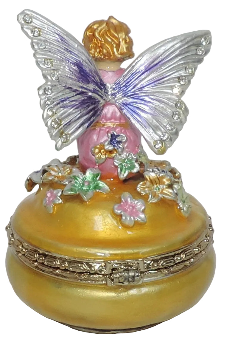 Fairy Sitting on Trinket Box