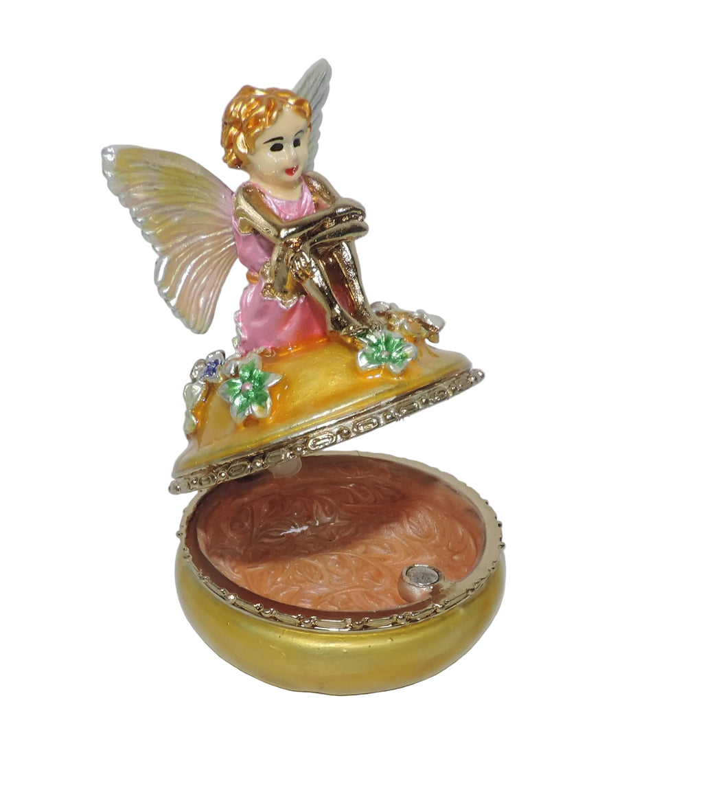 Fairy Sitting on Trinket Box