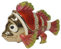Gold Clown Fish Trinket Box