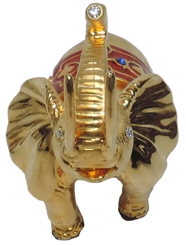 Asian Elephant Trinket Box
