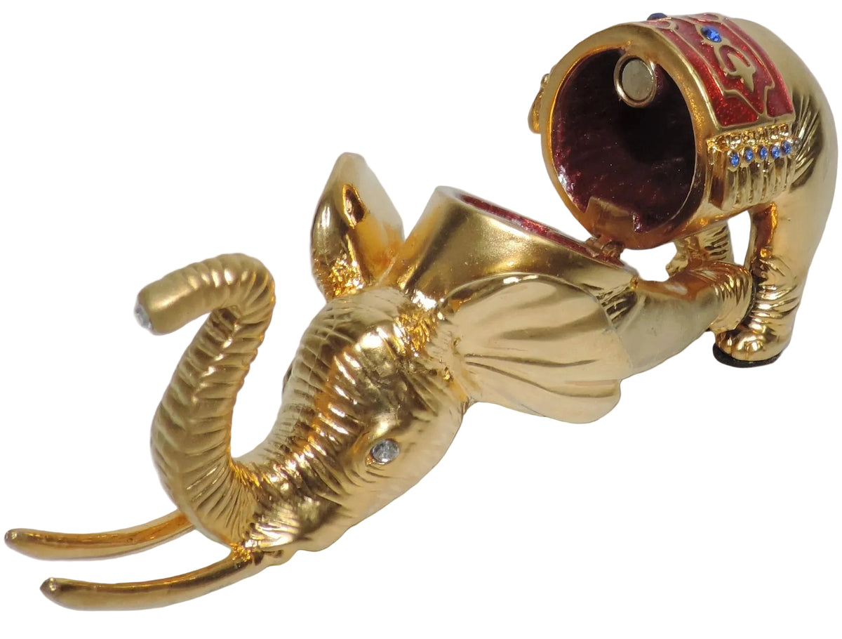 Asian Elephant Trinket Box