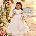 White Lace Wedding Dress Set  | Fits Most 18" Girl Dolls