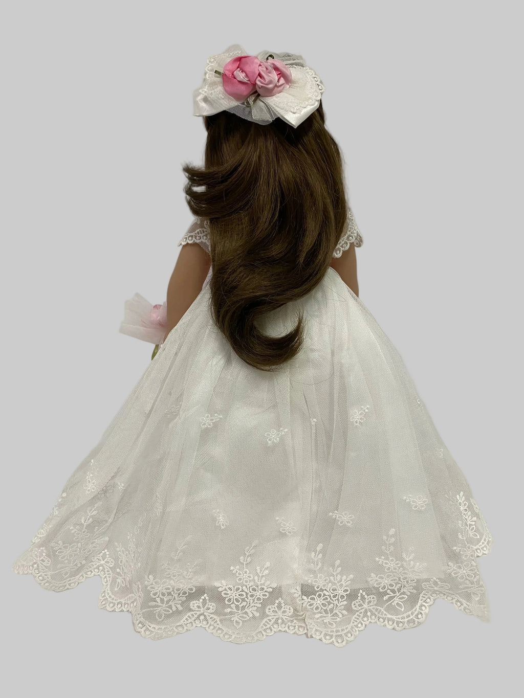 White Lace Wedding Dress Set  | Fits Most 18" Girl Dolls