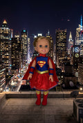 14.5" Super Girl Costume Set | 14.5" Doll | Fits 14.5 in Slim Dolls