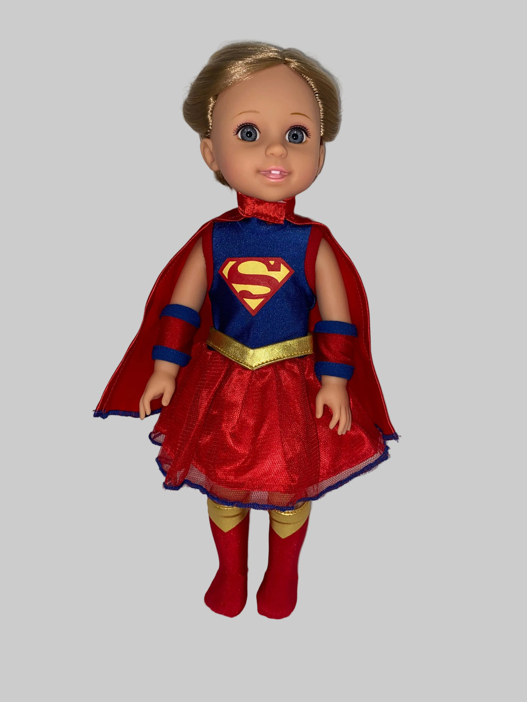 14.5" Super Girl Costume Set | 14.5" Doll | Fits 14.5 in Slim Dolls