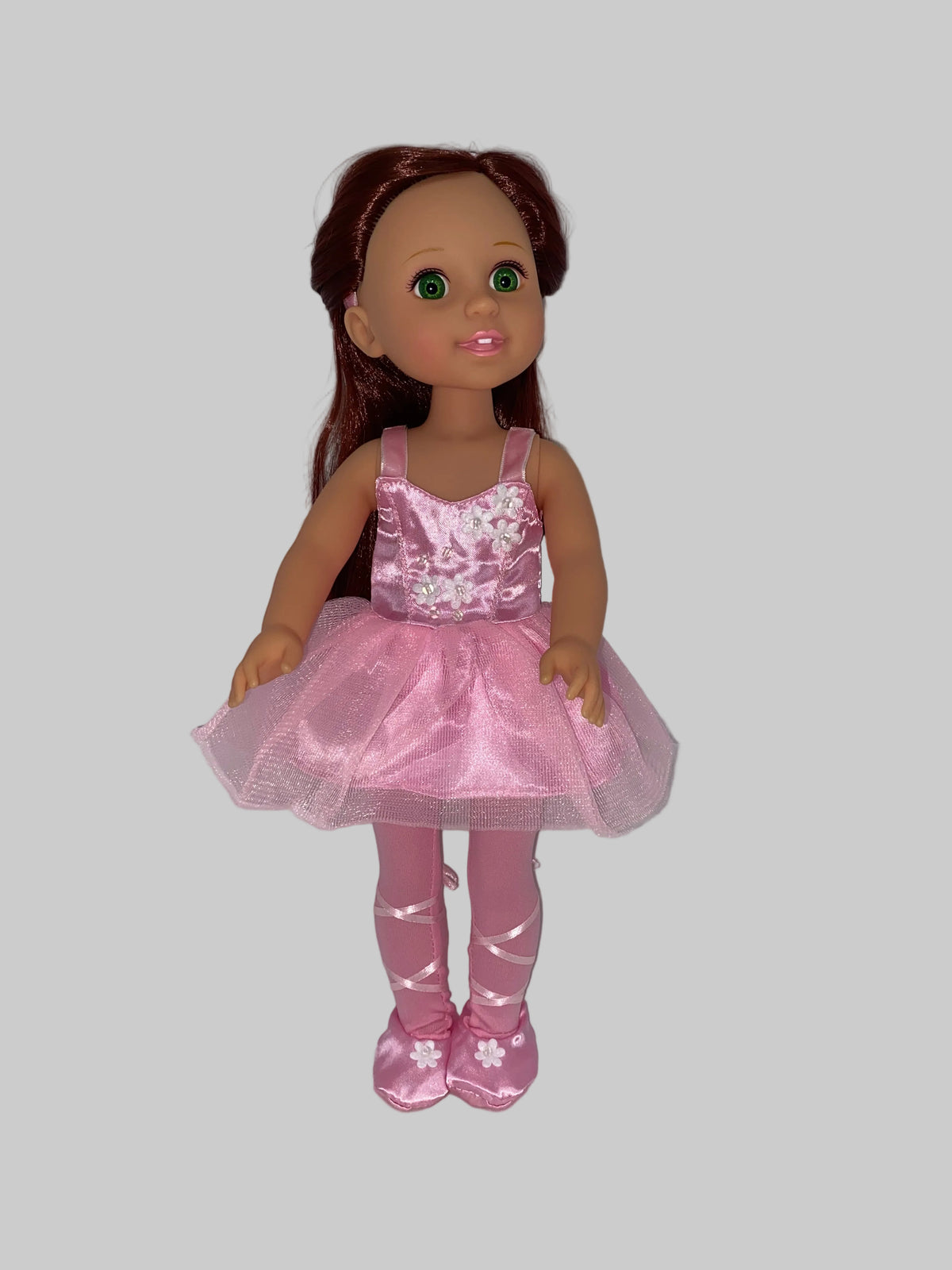 14.5" 4 pc. Pink Ballet Set | 14.5" Doll Clothes | Fits 14.5 in Slim Body Dolls