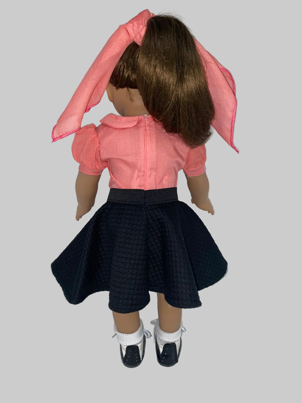 50s Poodle Skirt Set with Shoes | Fits Most 18" Girl Dolls | Doll Clothes