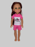 14.5" Cheer Outfit | Fits Most 14.5" Dolls | 14.5 Inch Doll Clothes