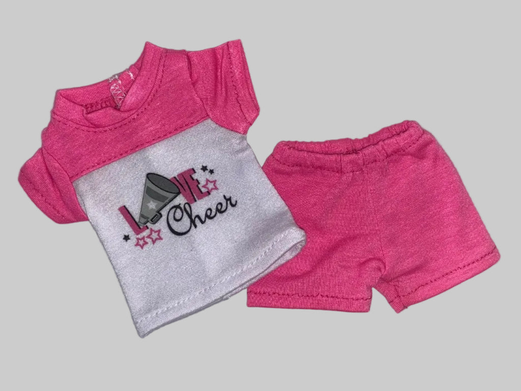 14.5" Cheer Outfit | Fits Most 14.5" Dolls | 14.5 Inch Doll Clothes