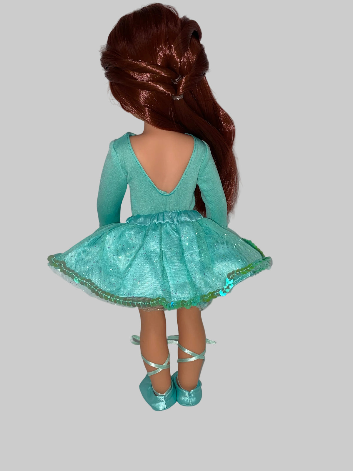 14.5" Glitter Dance Set Pink or Green | 14.5" Doll Clothes | Fits 14.5 in Slim