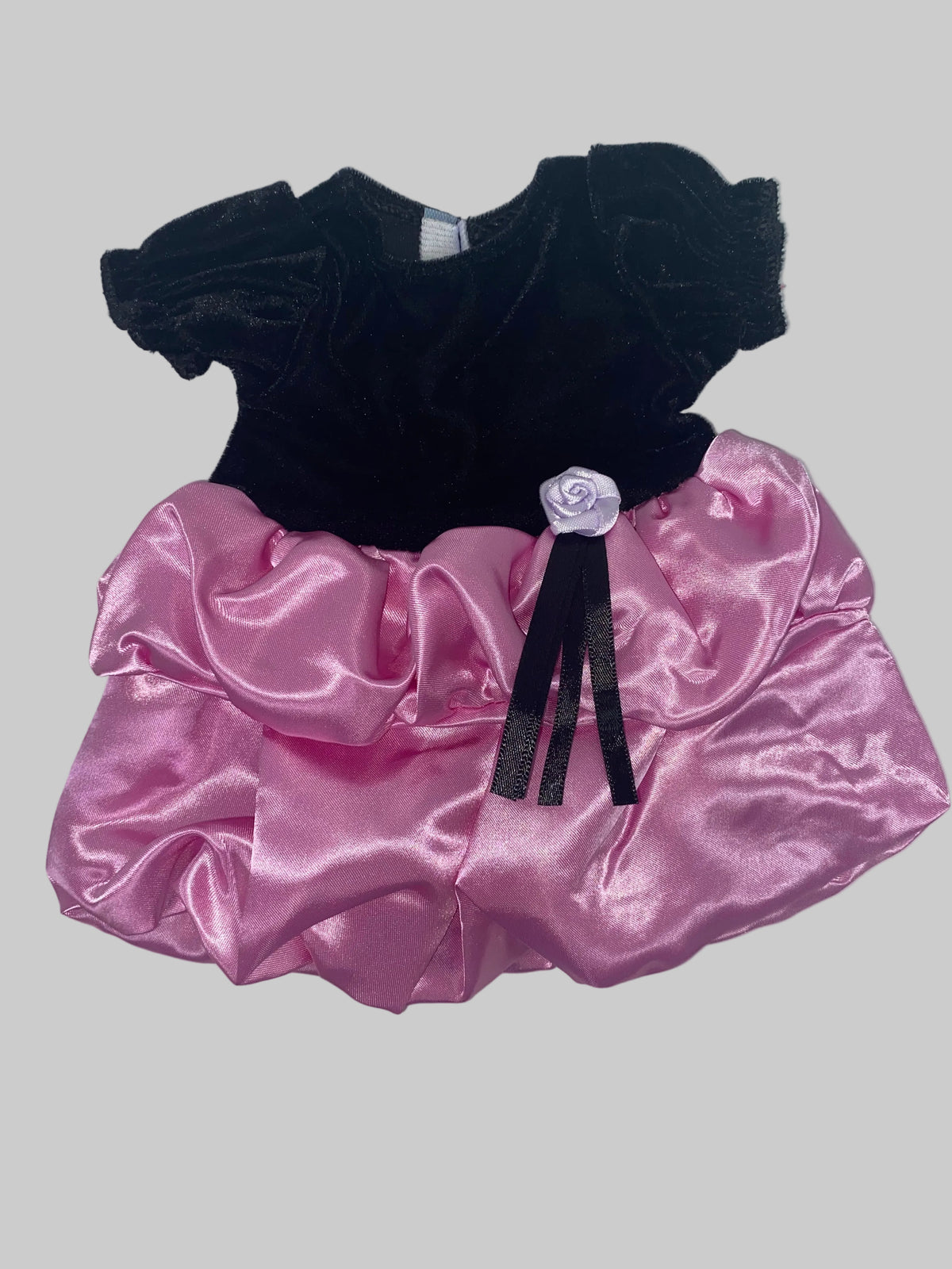 Velvet and Satin Party Bubble Dress  | Fits Most 18" Girl Dolls