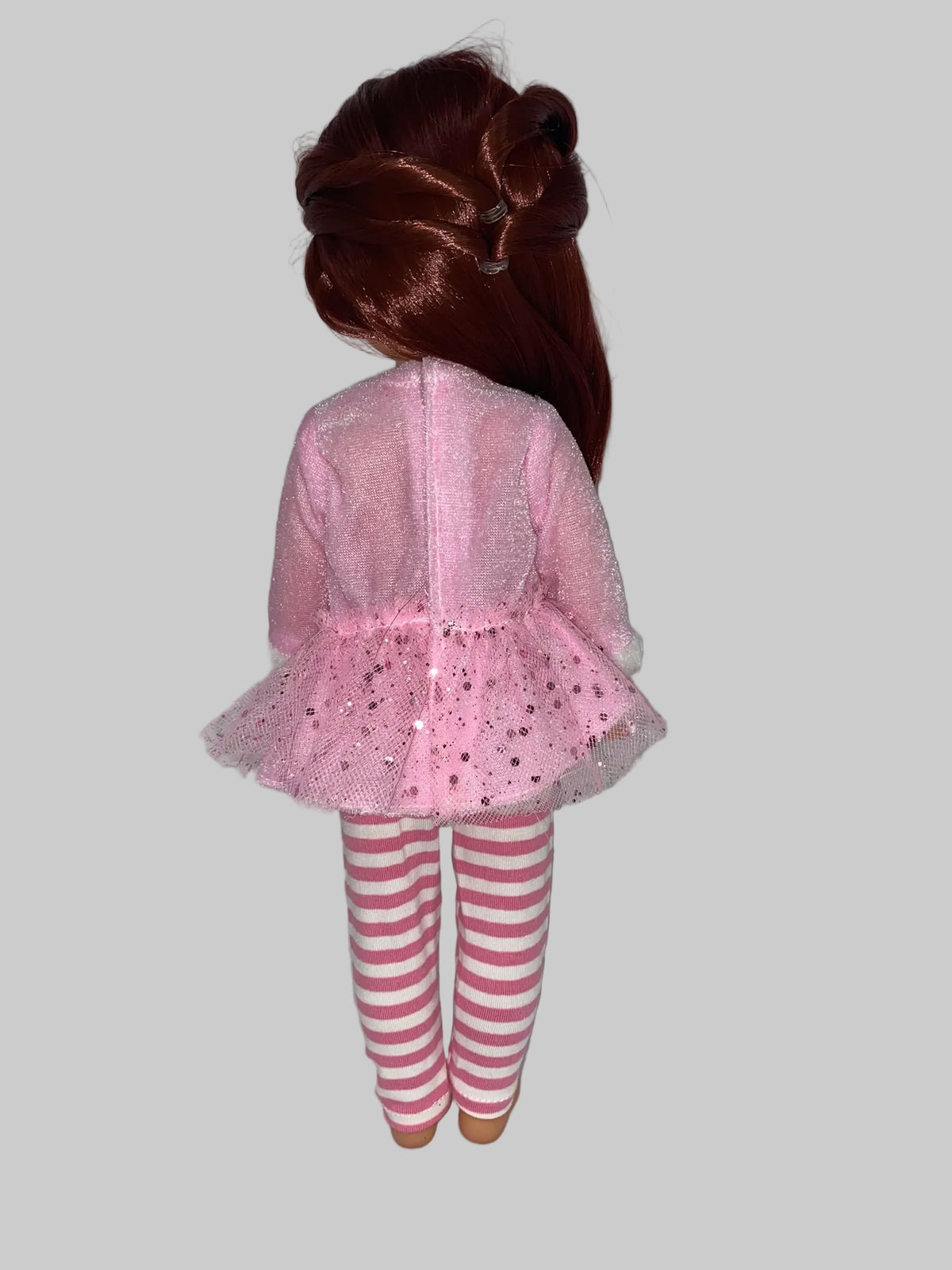 14.5" Pink  Snowflake Pants Set | 14.5" Doll Clothes | Fits 14.5in Slim Body