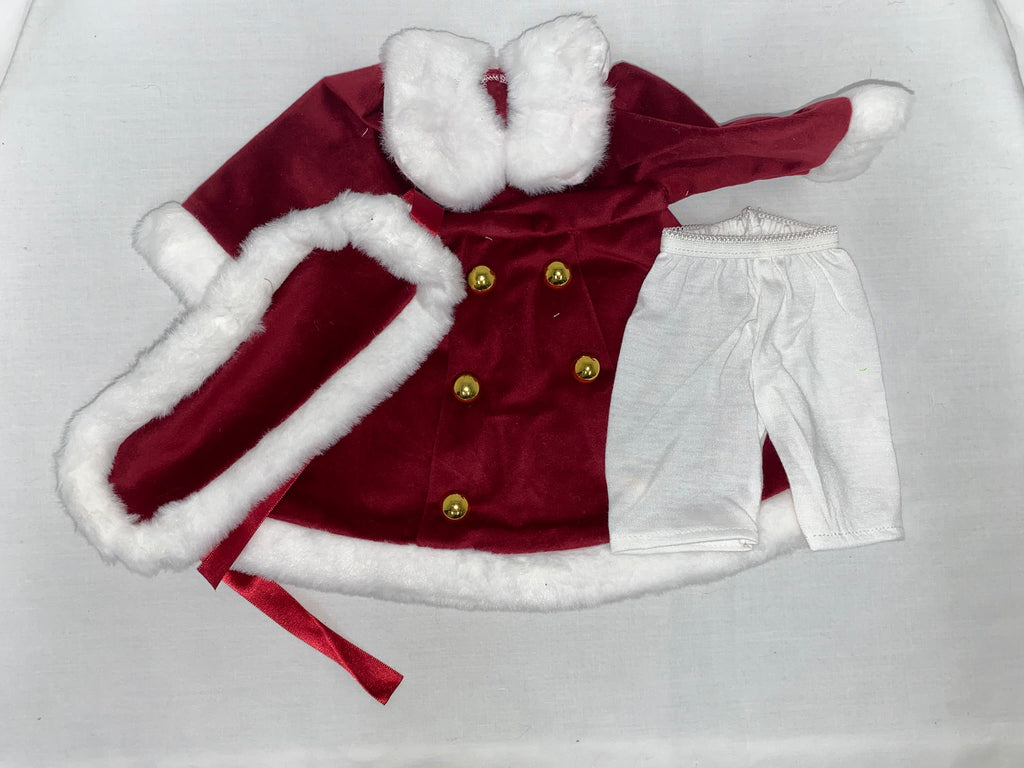 Classic Red Coat Dress Set | Fits Most 18" Dolls | 18 Inch Doll Clothes