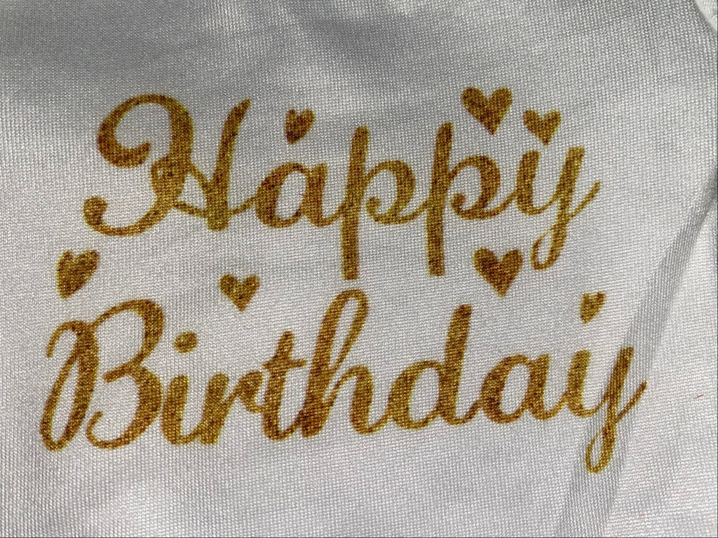 Happy Birthday Outfit with Shoes | Fits Most 18" Dolls | 18 Inch Doll Clothes