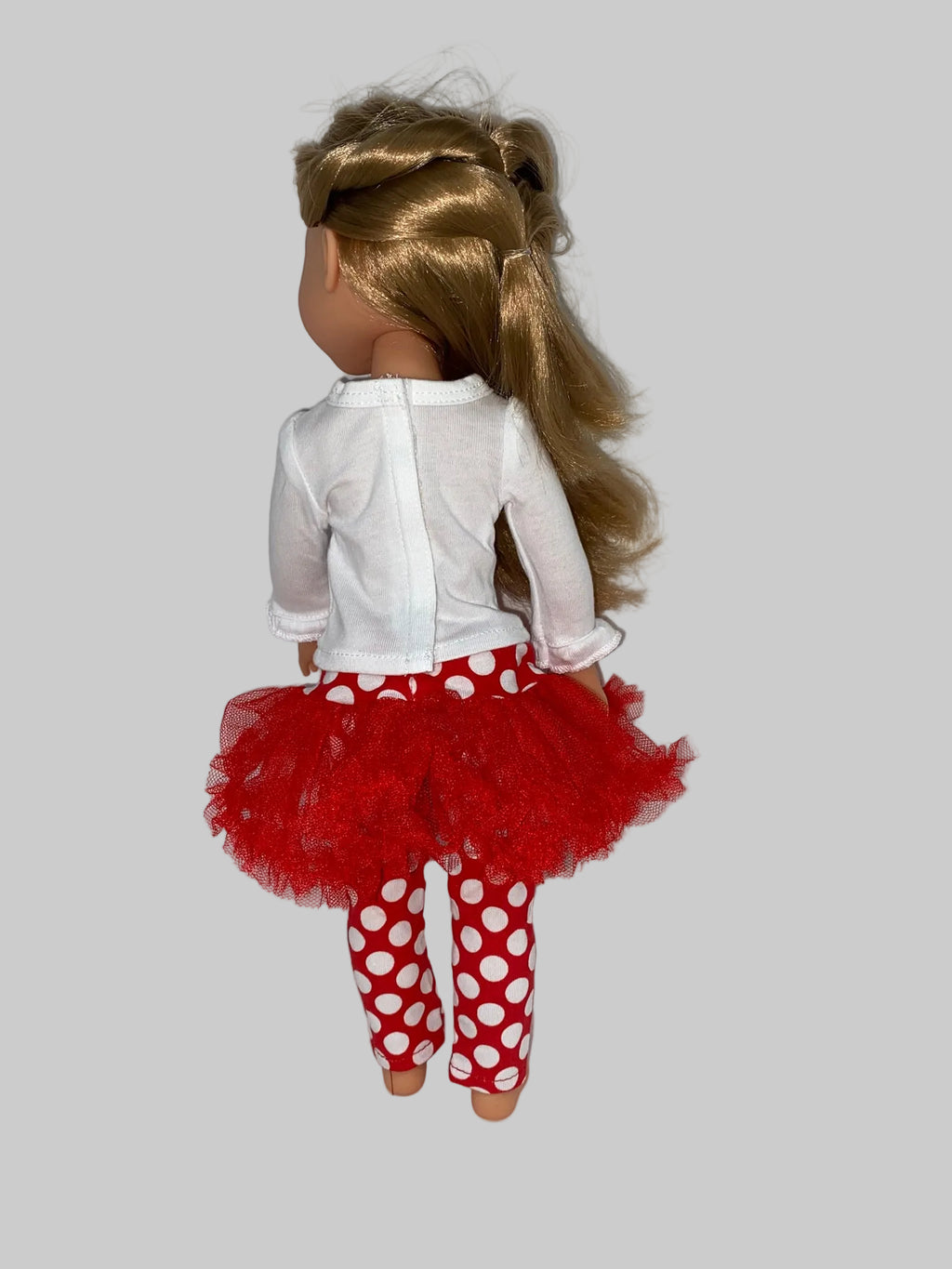14.5 I Love Santa Pants Set  | 14.5" Doll Clothes | Fits 14.5in Slim Body
