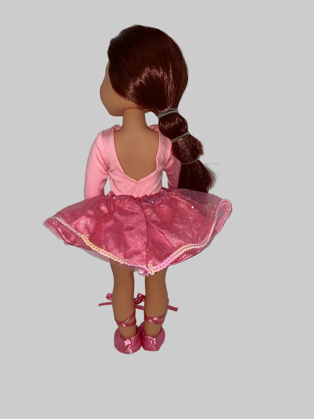 14.5" Glitter Dance Set Pink or Green | 14.5" Doll Clothes | Fits 14.5 in Slim