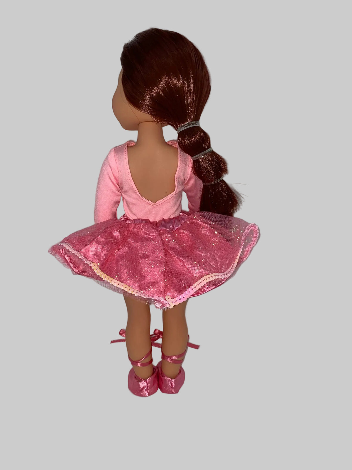 14.5" Glitter Dance Set Pink or Green | 14.5" Doll Clothes | Fits 14.5 in Slim