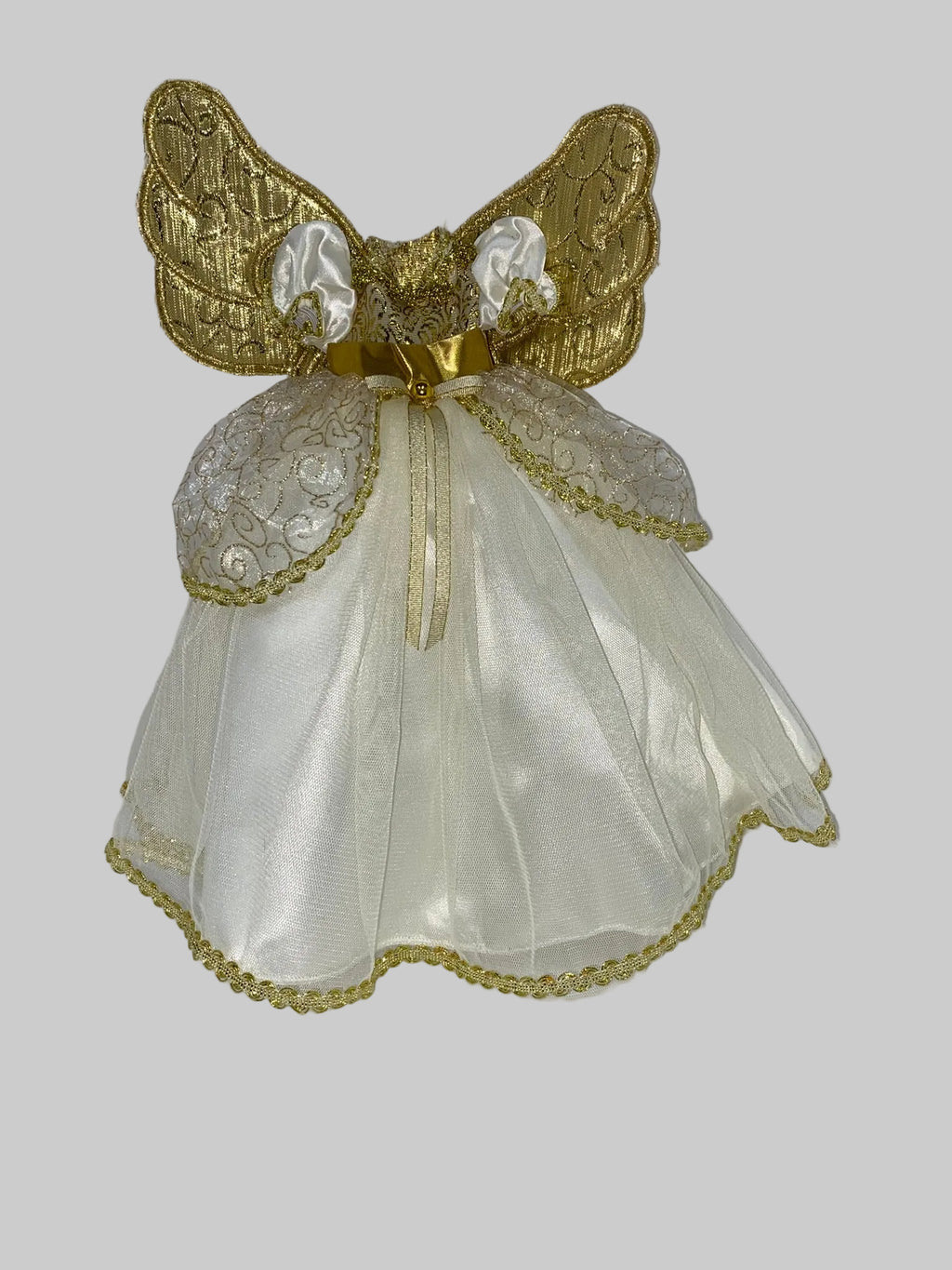 14.5" Gold Angel Dress | 14.5" Doll Clothes | Fits 14.5 in Slim Body Dolls
