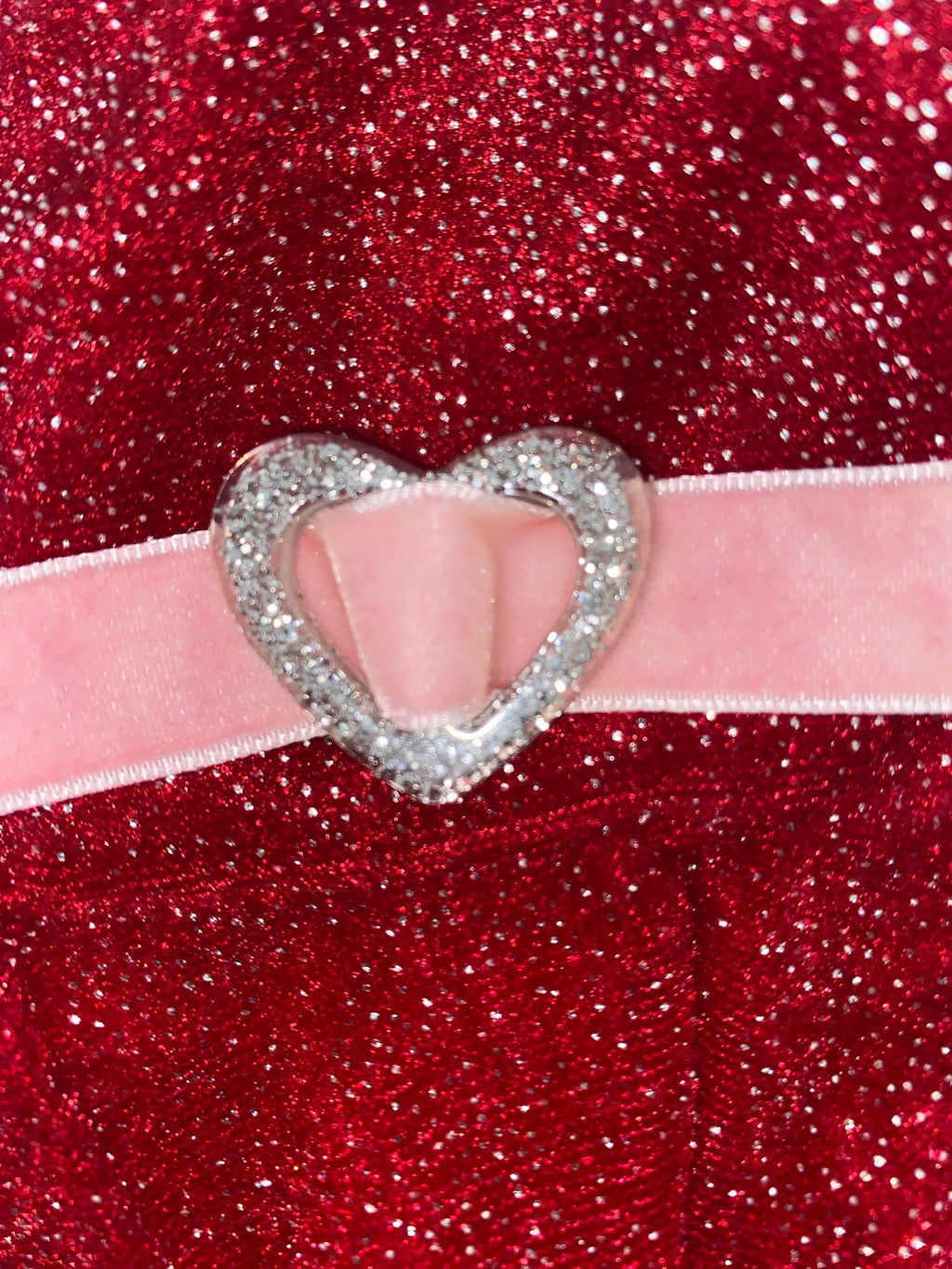 Red Velour Sparkle Dress Set | Fits Most 18" Dolls | 18 Inch Doll Clothes