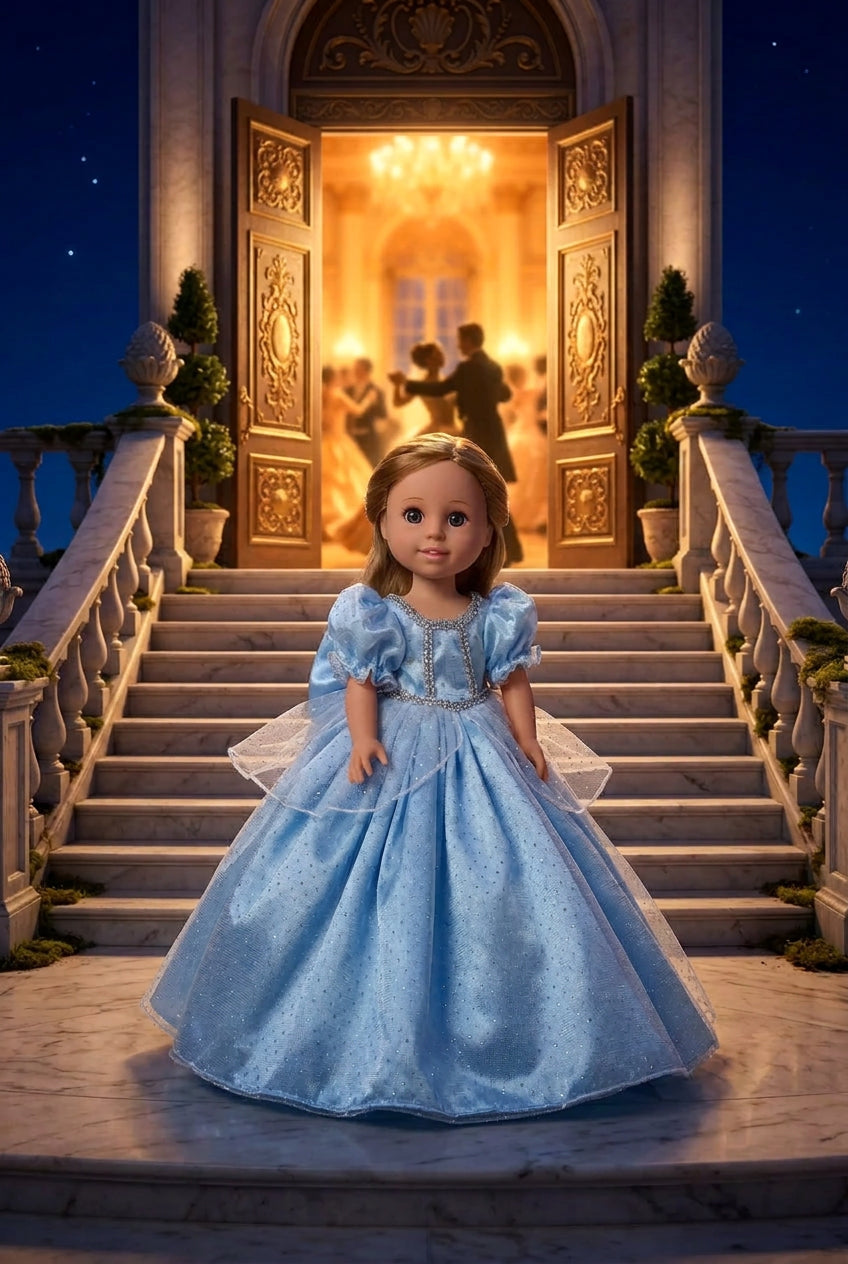 Choice of Princess Dress | Fits Most 14.5" Girl Dolls | 14.5 Inch Doll Clothes
