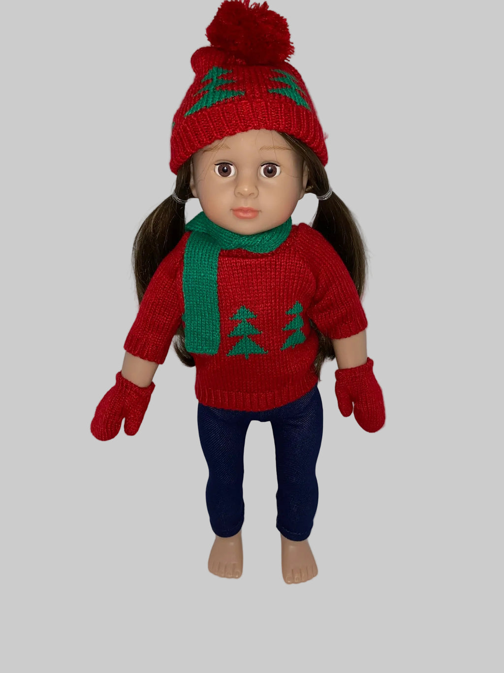 18" 5pc Sweater Set with Leggings | Fits Most 18" Dolls | 18 Inch Doll Clothes