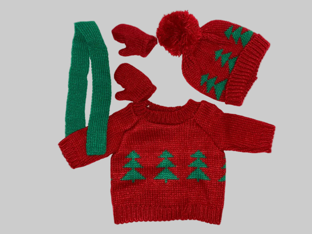 18" 5pc Sweater Set with Leggings | Fits Most 18" Dolls | 18 Inch Doll Clothes