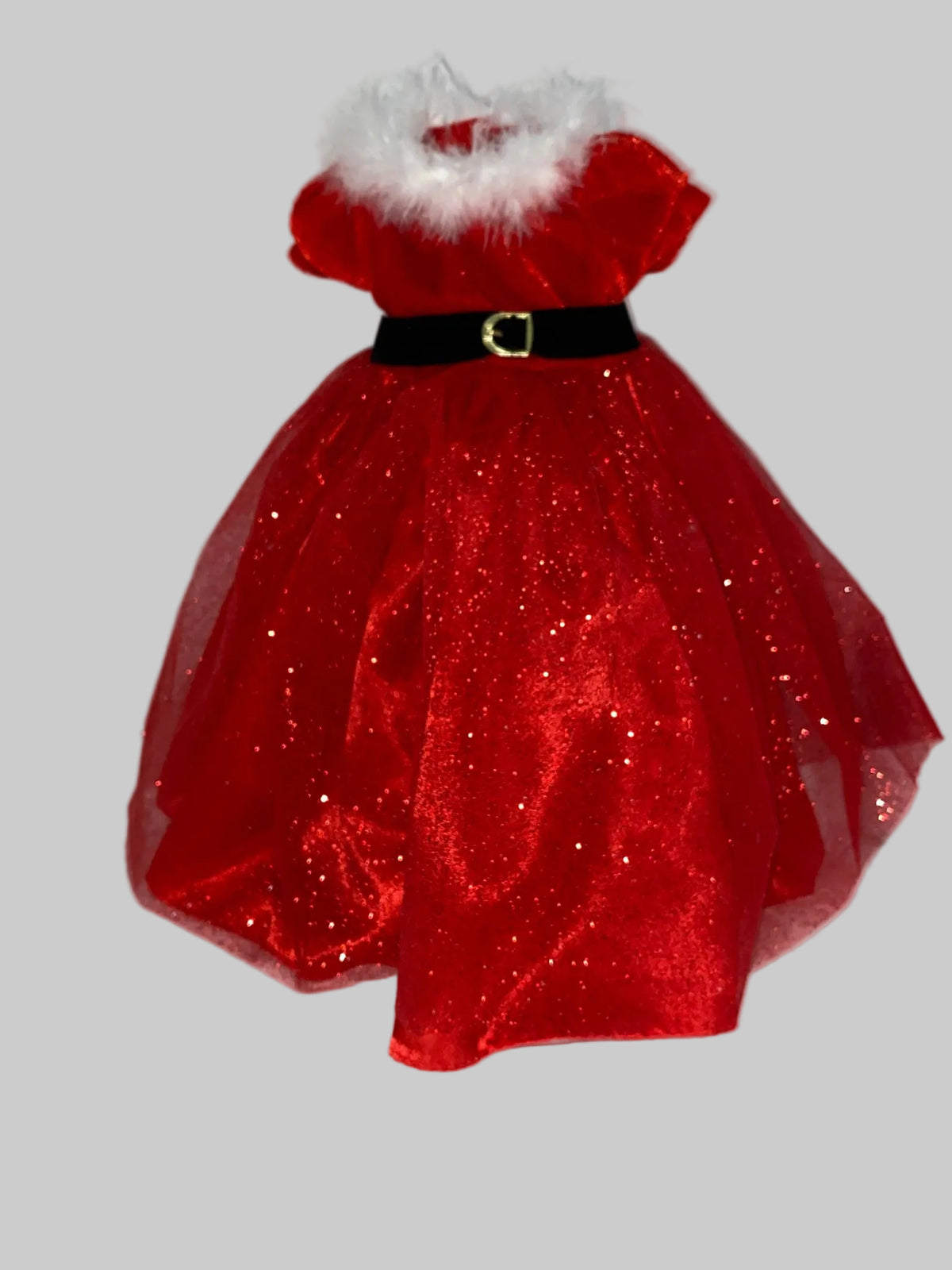 Glittery Red Christmas Dress Set  | Fits Most 18" Girl Dolls
