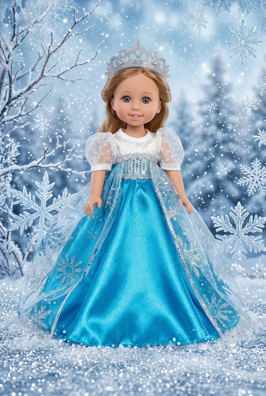 Choice of Princess Dress | Fits Most 14.5" Girl Dolls | 14.5 Inch Doll Clothes