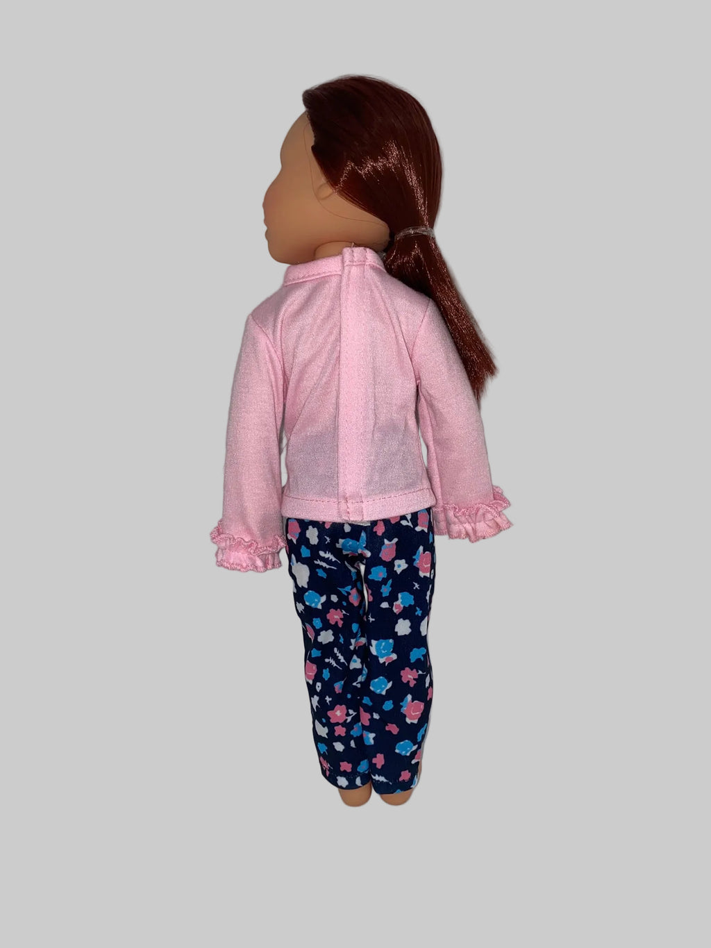14.5 Silver and Pink Puffer Set | 14.5" Doll Clothes | Fits 14.5in Slim Body