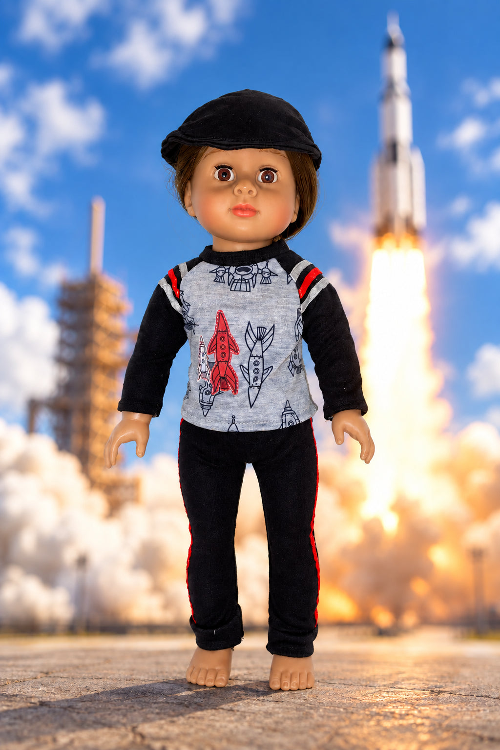 18" 3pc Rockets Pants Set | Fits Most 18" Dolls | 18 Inch Doll Clothes