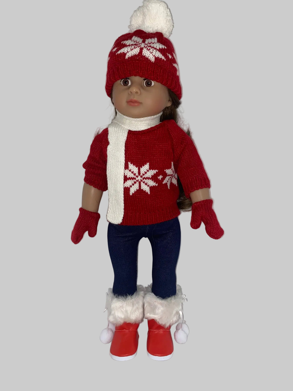 18" 5pc Sweater Set with Leggings | Fits Most 18" Dolls | 18 Inch Doll Clothes