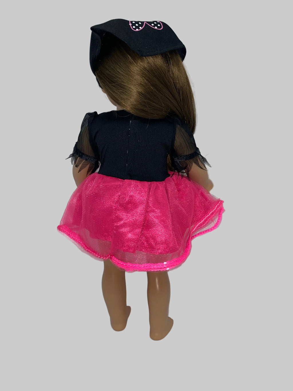 Skull and Bones Pirate Costume | Fits Most 18" Dolls | 18 Inch Doll Clothes