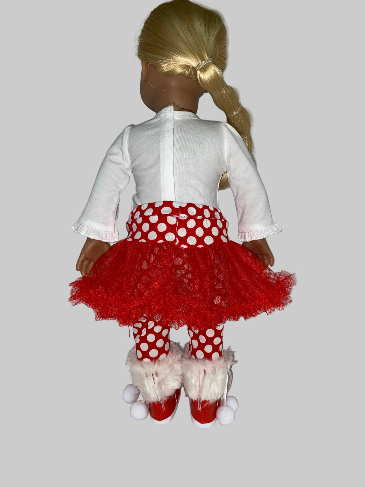 I Love Santa Pants Set  | Fits Most 18" Dolls | 18 Inch Doll Clothes