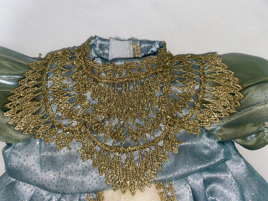 Blue and Gold Russian Ballgown Set  | Fits Most 18" Girl Dolls | Doll Clothes