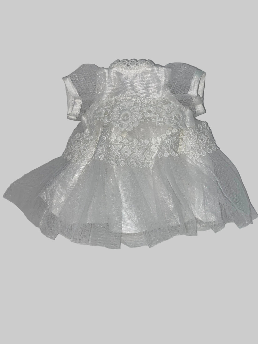 14.5" Communion Dress with Veil | 14.5" Doll Clothes for Slim Body Dolls