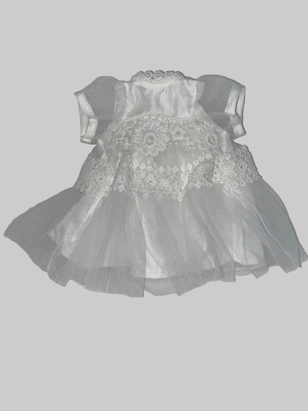 14.5" Communion Dress with Veil | 14.5" Doll Clothes for Slim Body Dolls