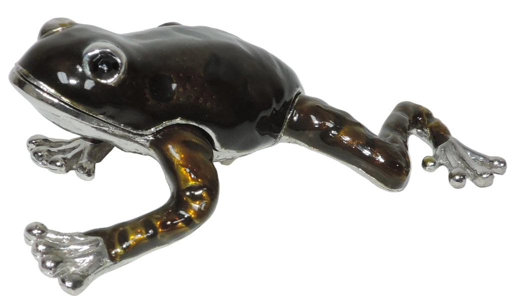 Decorative Dark Green Frog Trinket Box