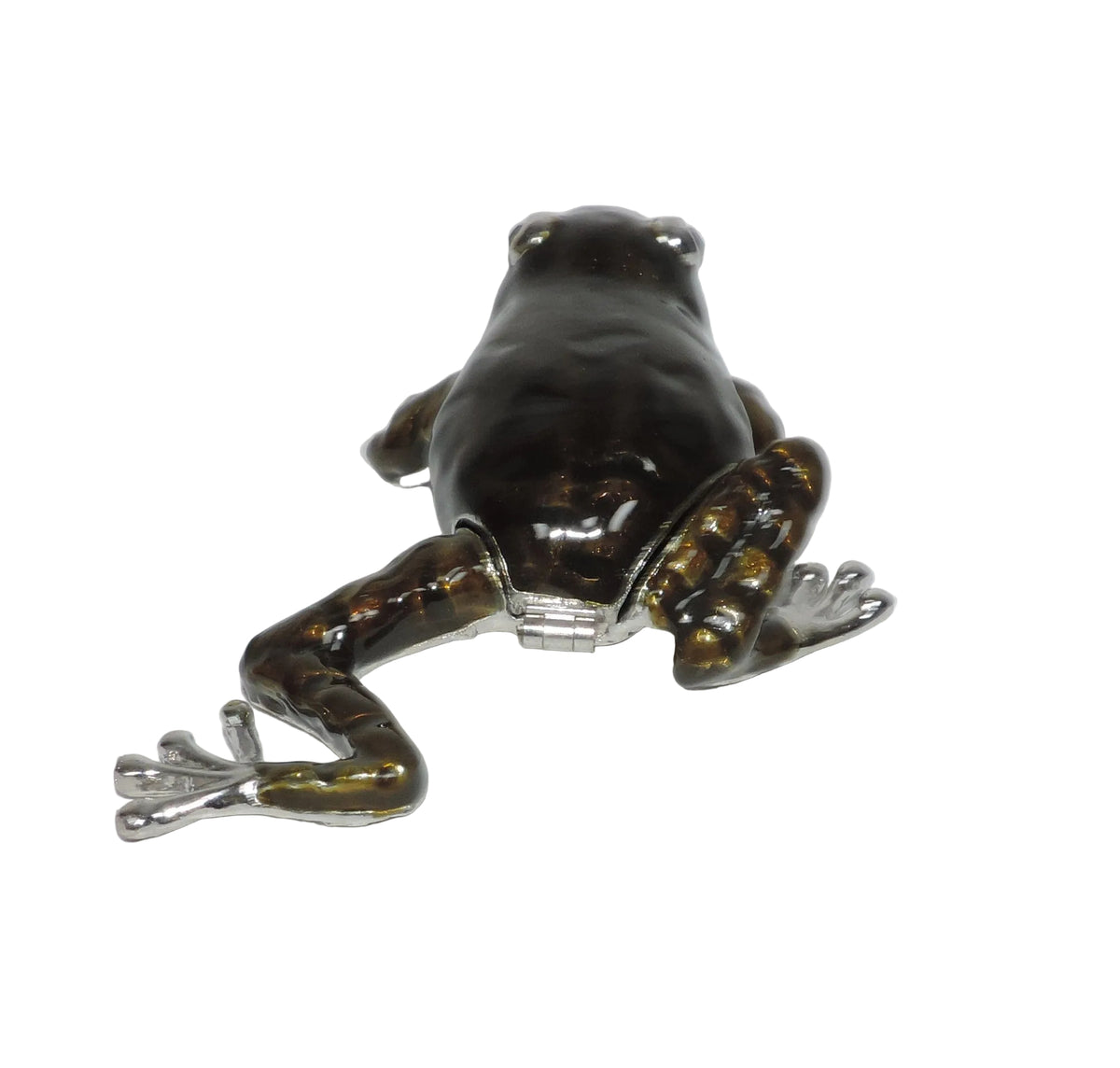 Decorative Dark Green Frog Trinket Box