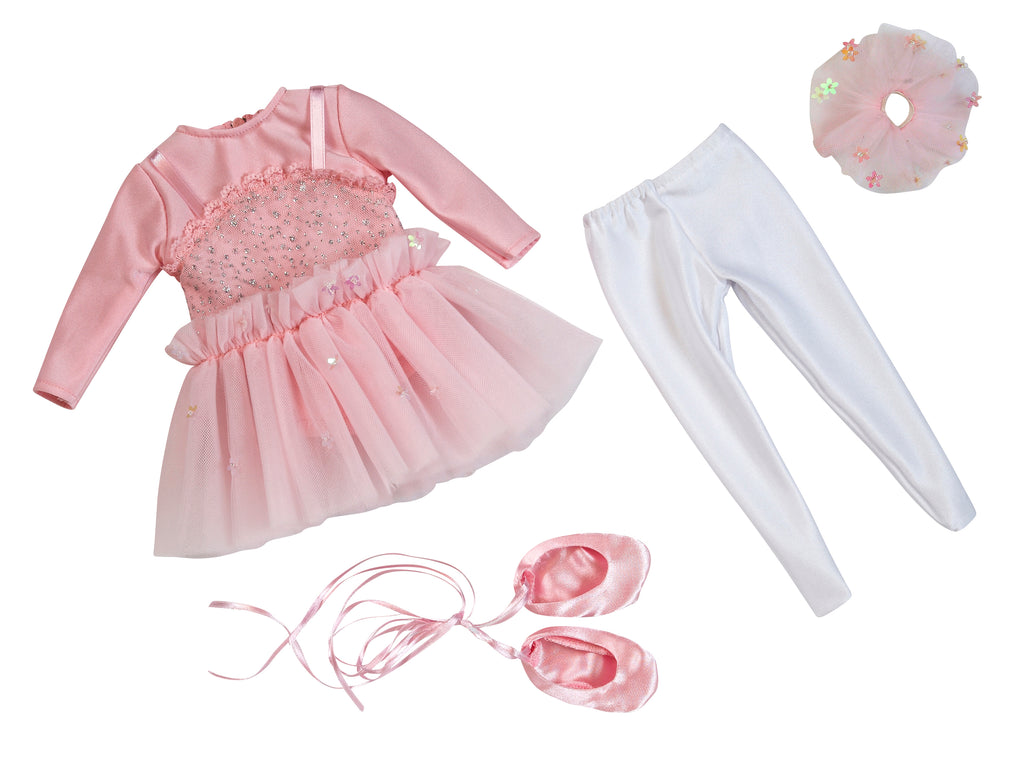 4pc. Ballet Set | Fits Most 18" Girl Dolls | 18 Inch Doll Clothes