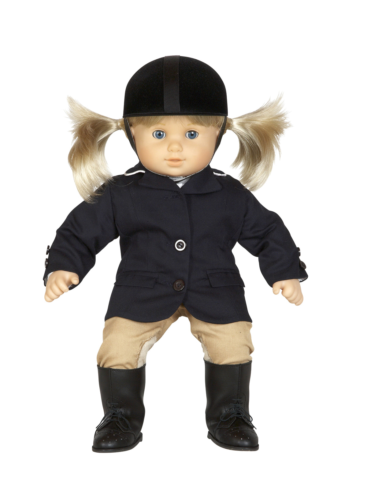 Equestrian Outfit with Riding Boots and Helmet | Fits Most 15" Baby Dolls | 15 I